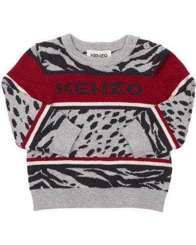 Хлопковый свитер Kenzo Kids