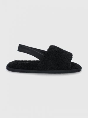 Pantofle Calvin Klein černá barva