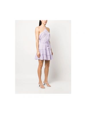 Mini falda Isabel Marant étoile violeta