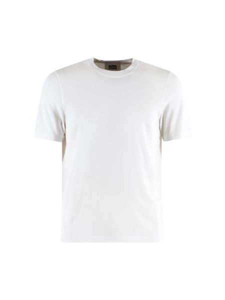 Koszulka bawełniana Alpha Studio biała