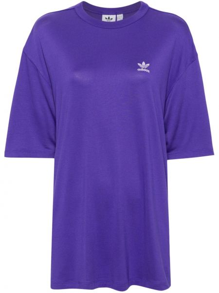 Marškinėliai Adidas violetinė