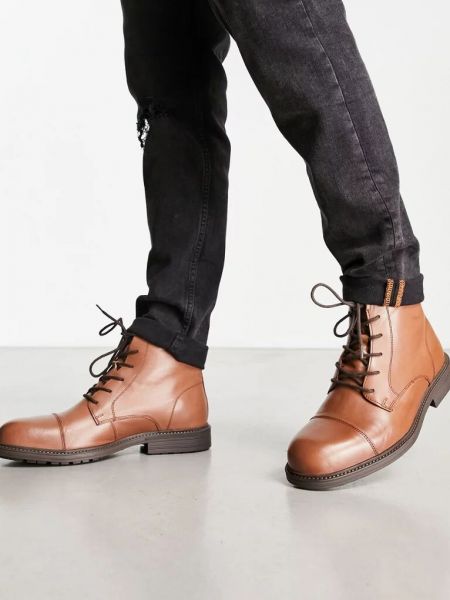Классические кожаные ботинки Jack & Jones