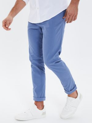 Chino панталони Threadbare синьо