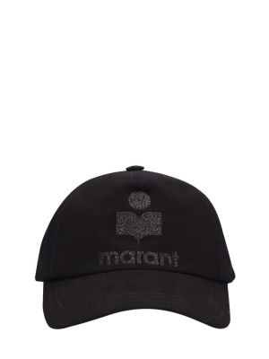 Hut aus baumwoll Isabel Marant schwarz