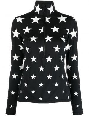 Zvaigznes džemperis ar rāvējslēdzēju ar apdruku Goldbergh