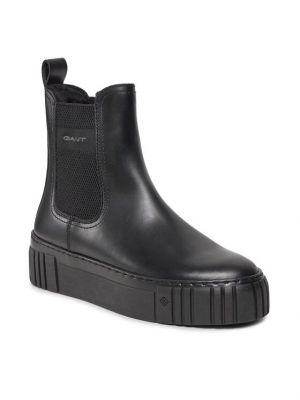 Chelsea stiliaus batai Gant juoda