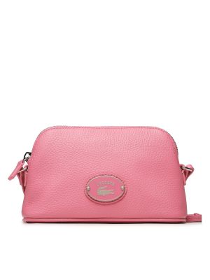 Чанта през рамо Lacoste розово