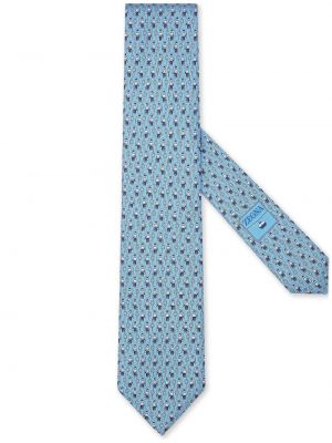 Cravată de mătase cu imagine Zegna