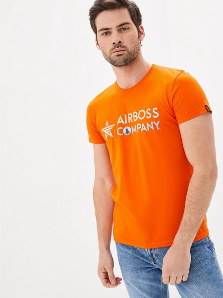 Футболка Airboss помаранчева