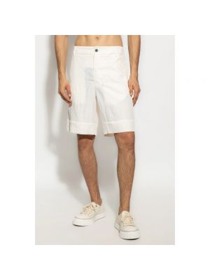 Pantalones cortos con bolsillos Giorgio Armani beige