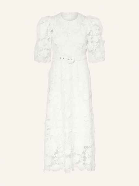 Koktejlové šaty Zimmermann bílé