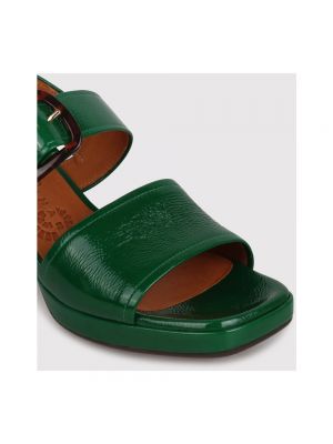 Sandalias con tacón de tacón alto Chie Mihara verde