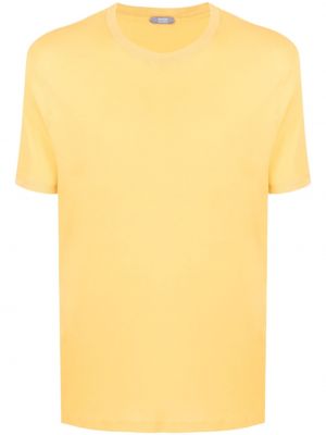T-shirt Zanone giallo
