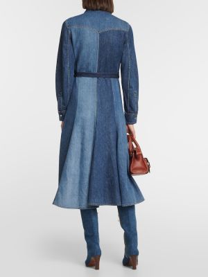 Midi haljina Chloã© plava
