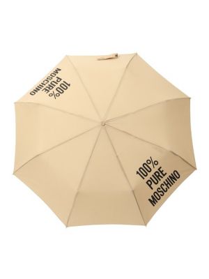 Зонт Moschino бежевый