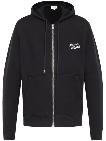 Hoodie Maison Kitsuné siyah