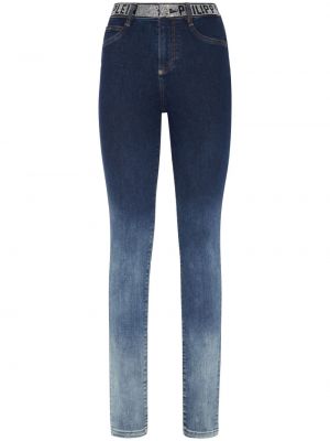 Skinny jeans mit kristallen Philipp Plein