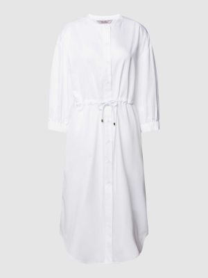 Sukienka midi bawełniana Max Mara Leisure biała