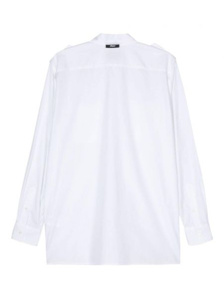 Chemise en coton Msgm blanc