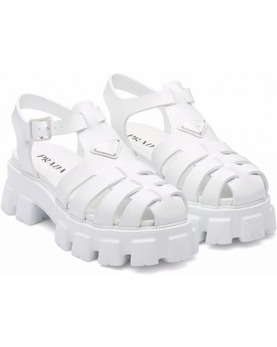 Sandales Prada blanc