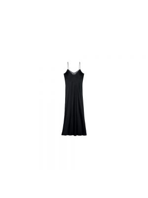 Sukienka mini koronkowa Ba&sh czarna