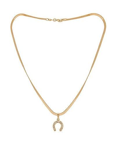 Ожерелье металлическое Jordan Road Jewelry, золотое