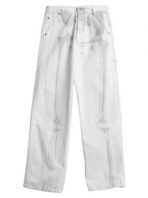 Jeans en coton Off-white blanc