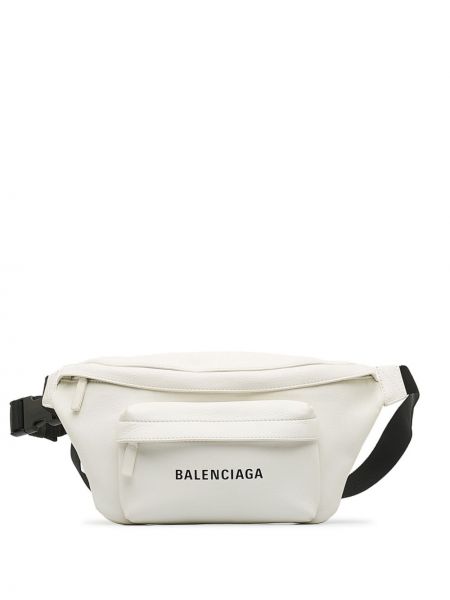 Ζώνη Balenciaga Pre-owned λευκό