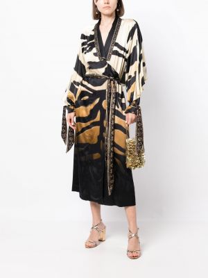 Mantel mit print mit zebra-muster Camilla