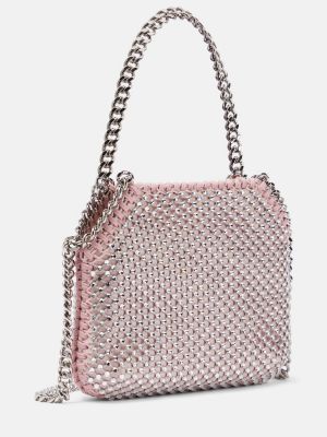 Mini borsa con motivo a stelle Stella Mccartney rosa