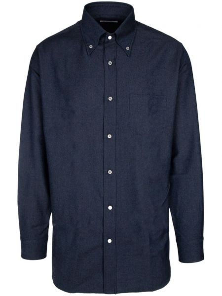 Denim skjorte Loro Piana blå