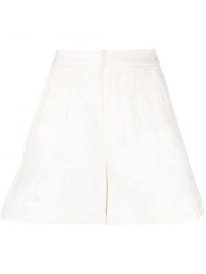 Shorts large en jacquard La Doublej blanc