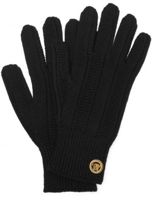 Γάντια Versace μαύρο