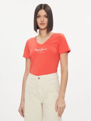 T-shirt Pepe Jeans rosso