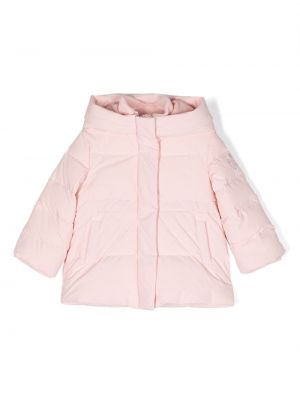 Cappotto con cappuccio Monnalisa rosa
