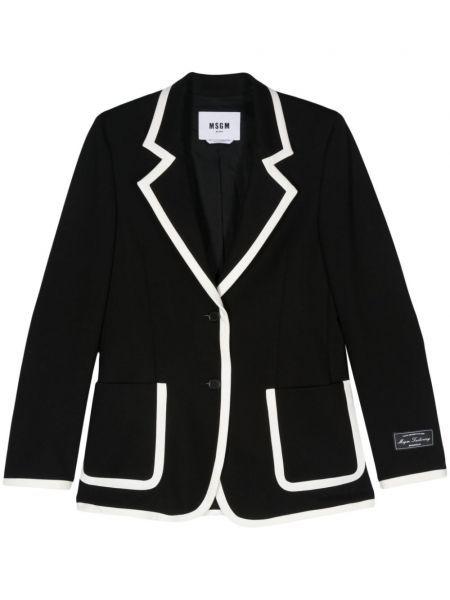 Trøje blazer Msgm sort