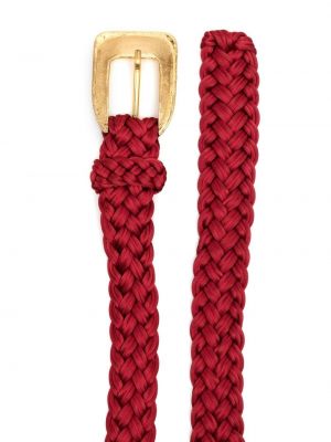 Pletený hedvábný pásek Yves Saint Laurent Pre-owned