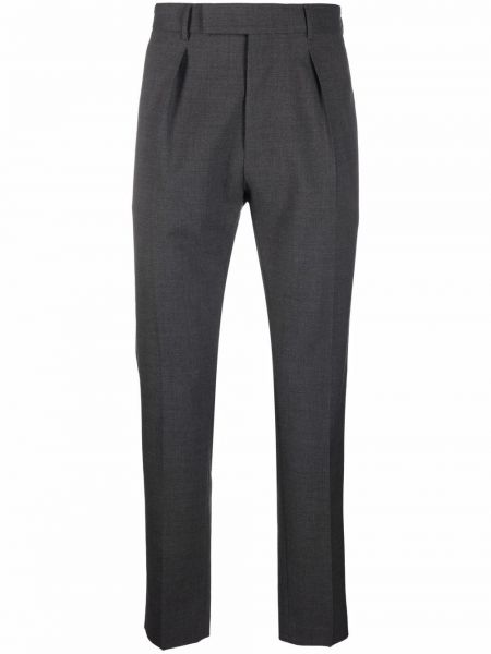 Pantalones rectos slim fit Pt01 gris