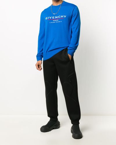 Pull en tricot Givenchy bleu