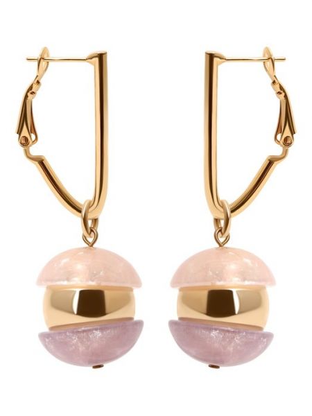 Серьги Crystalline Jewellery розовые