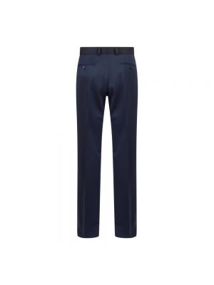 Pantalones de lana Dolce & Gabbana azul