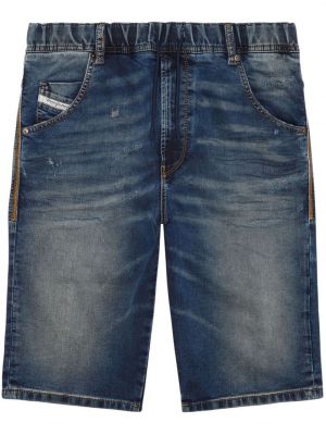 Shorts di jeans Diesel blu