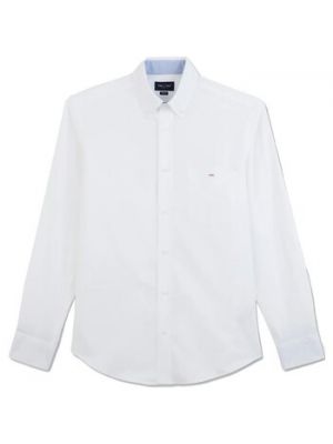 Biała koszula z długim rękawem Eden Park