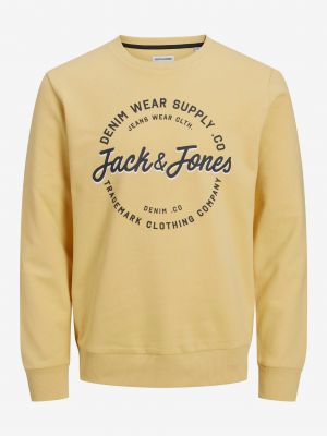 Mikina Jack & Jones žltá