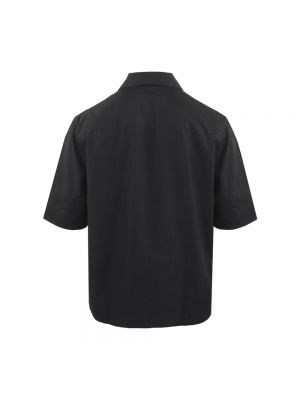 Koszula z krótkim rękawem Givenchy czarna