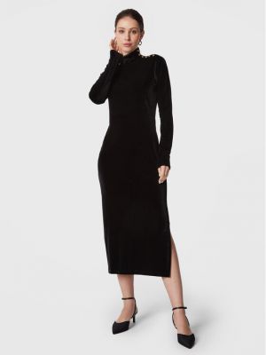 Коктейлна рокля Polo Ralph Lauren черно