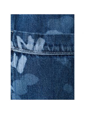 Pantalones cortos con cremallera Marni azul