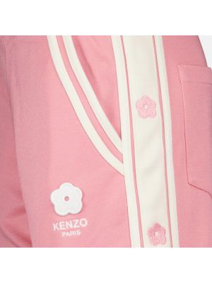 Pantalones de chándal de flores Kenzo rosa