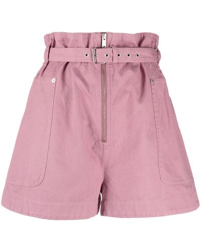 Pantalones cortos con hebilla Isabel Marant étoile violeta
