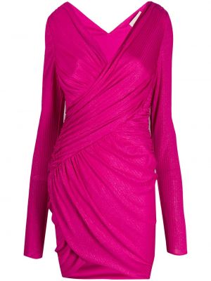 Mini vestido ajustado Alexandre Vauthier rosa